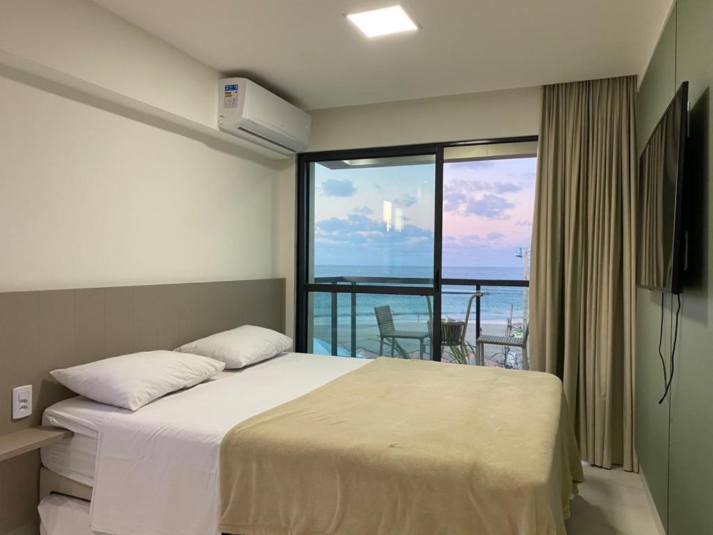 Flat Beira Mar Com Varanda Em Porto De Galinhas Exterior photo